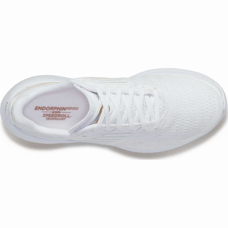 Women's Saucony Endorphin Shift 3 Running Shoes White | Australia S60923-G50