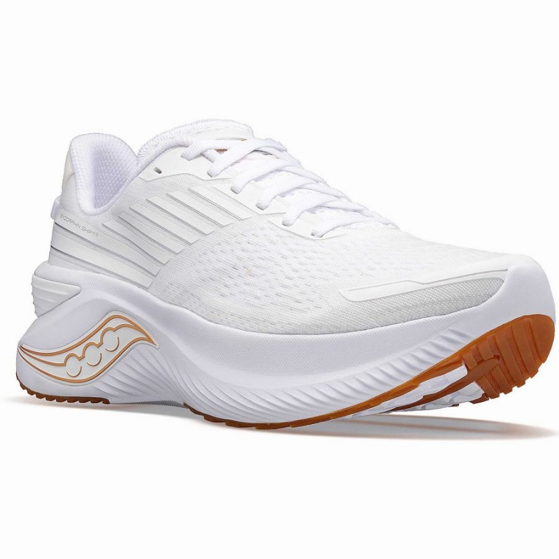 Women's Saucony Endorphin Shift 3 Running Shoes White | Australia S60923-G50