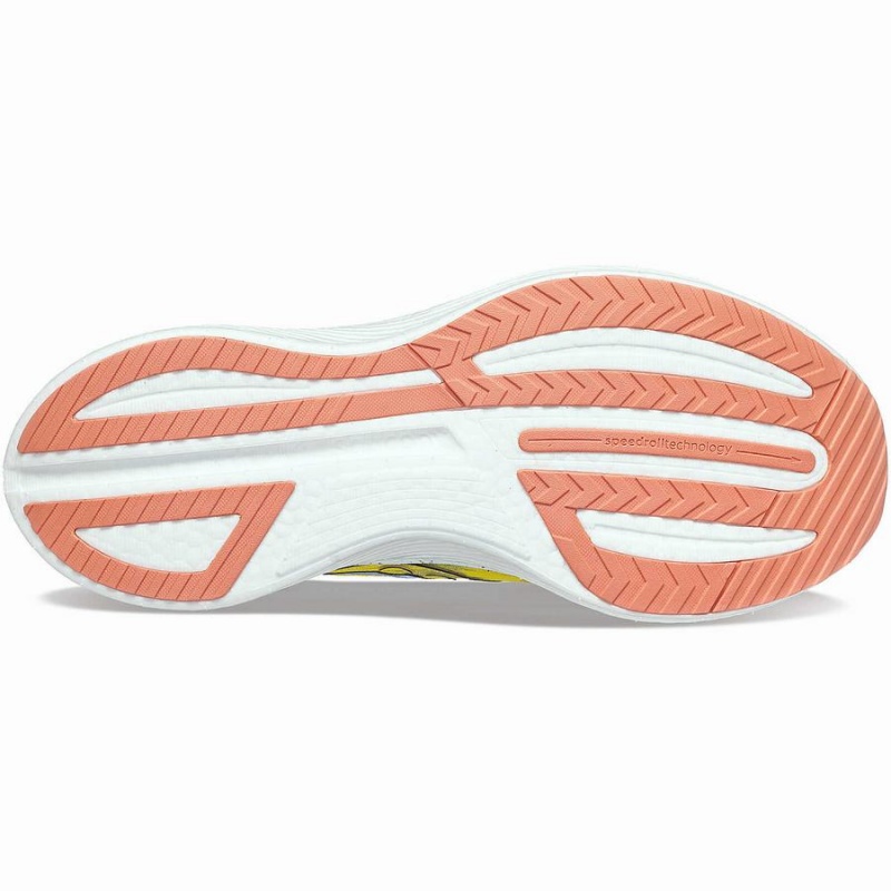 Women's Saucony Endorphin Speed 3 Running Shoes Yellow | Australia S01386-T52