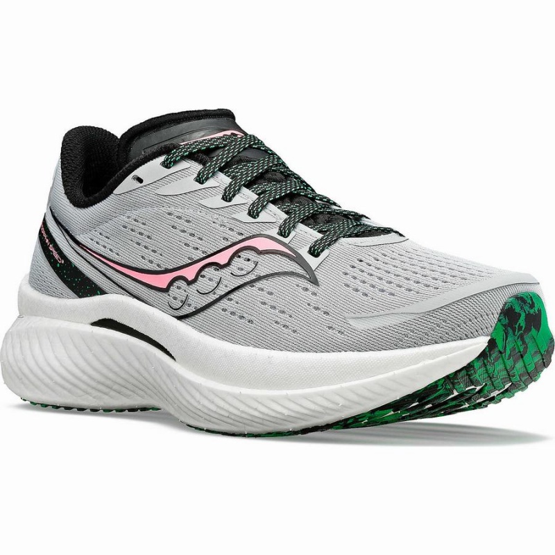 Women's Saucony Endorphin Speed 3 Running Shoes Grey | Australia S40983-X96