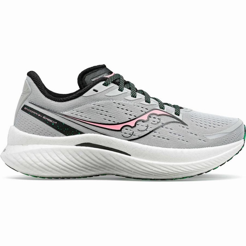 Women\'s Saucony Endorphin Speed 3 Running Shoes Grey | Australia S40983-X96