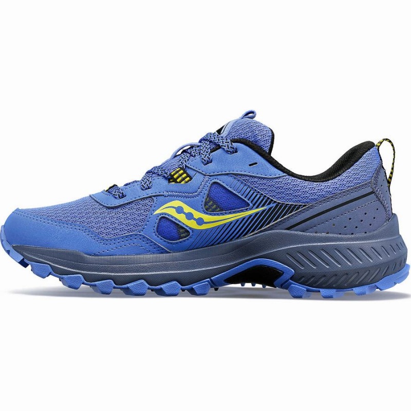 Women's Saucony Excursion TR16 Trail Running Shoes Blue / Navy | Australia S64879-P14