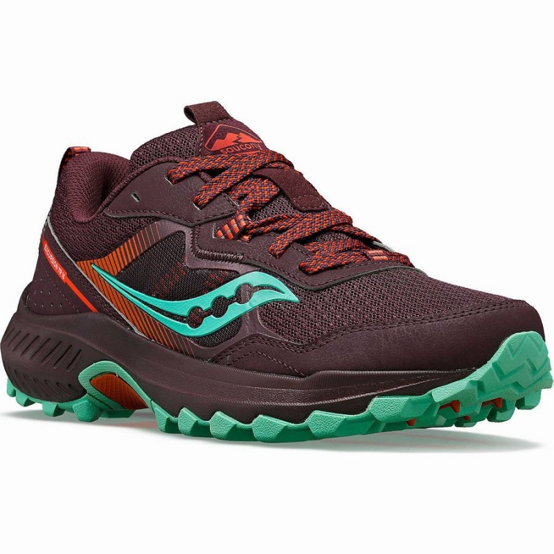 Women's Saucony Excursion TR16 Trail Running Shoes Nebula / Mint | Australia S15978-Z45