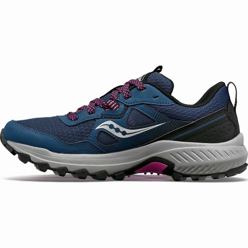 Women's Saucony Excursion TR16 Trail Running Shoes Navy | Australia S95283-X25