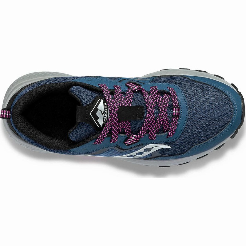 Women's Saucony Excursion TR16 Trail Running Shoes Navy | Australia S95283-X25