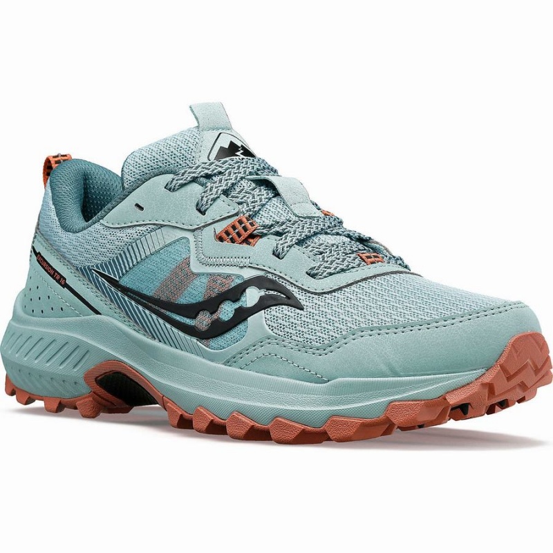 Women's Saucony Excursion TR16 Trail Running Shoes Turquoise | Australia S46953-C90