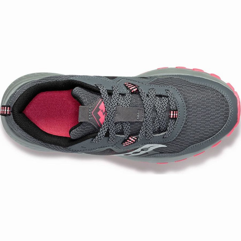 Women's Saucony Excursion TR16 Trail Running Shoes Grey / Coral | Australia S02536-V67