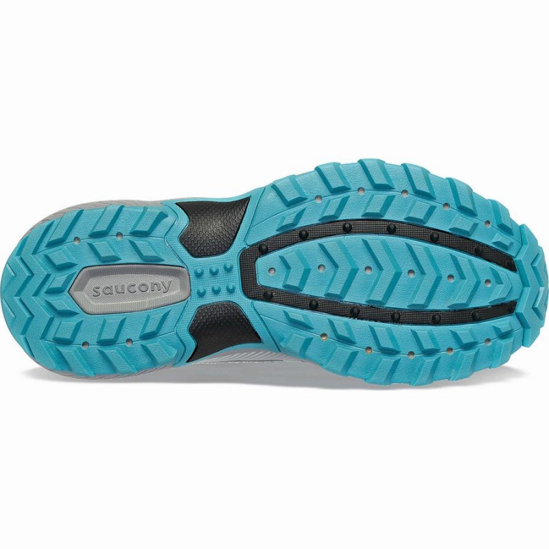 Women's Saucony Excursion TR16 Trail Running Shoes Grey / Blue | Australia S64190-B02