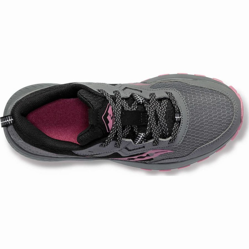 Women's Saucony Excursion TR16 Trail Running Shoes Grey / Rose | Australia S93816-M07