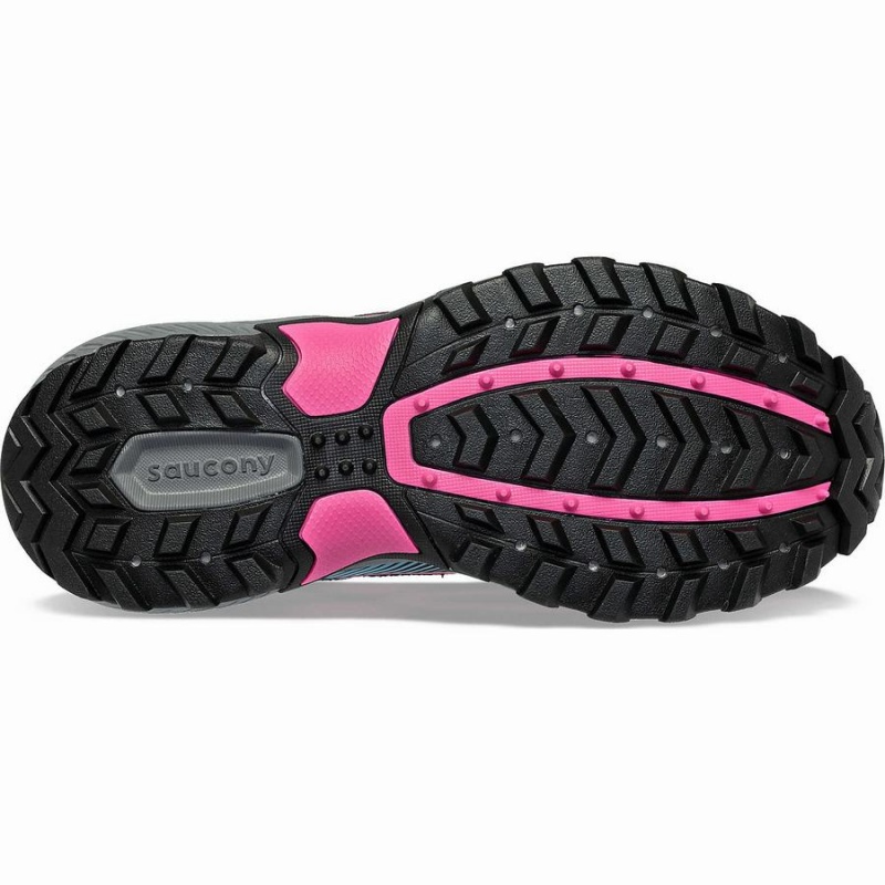 Women's Saucony Excursion TR16 Trail Running Shoes Black / Fuchsia | Australia S58376-A81