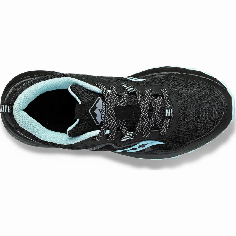 Women's Saucony Excursion TR16 Trail Running Shoes Black / Blue | Australia S89752-S27