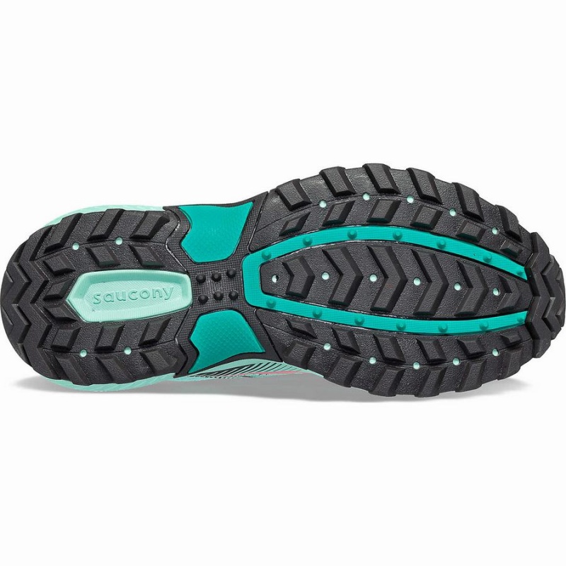 Women's Saucony Excursion TR16 Trail Running Shoes Turquoise / Pink | Australia S91276-D50