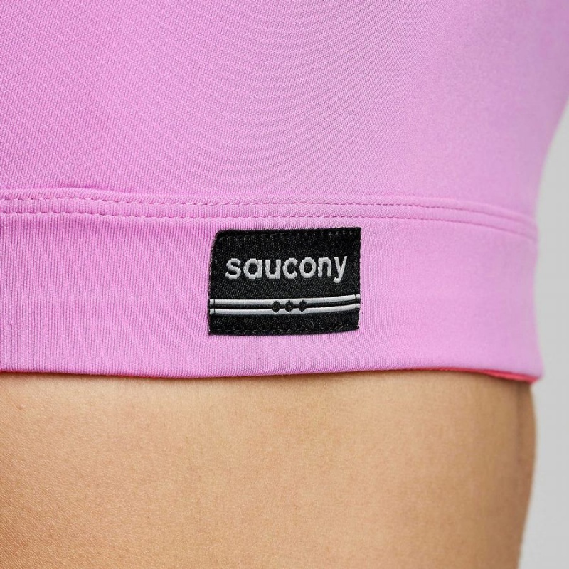 Women's Saucony Fortify Bras Purple | Australia S73596-J63