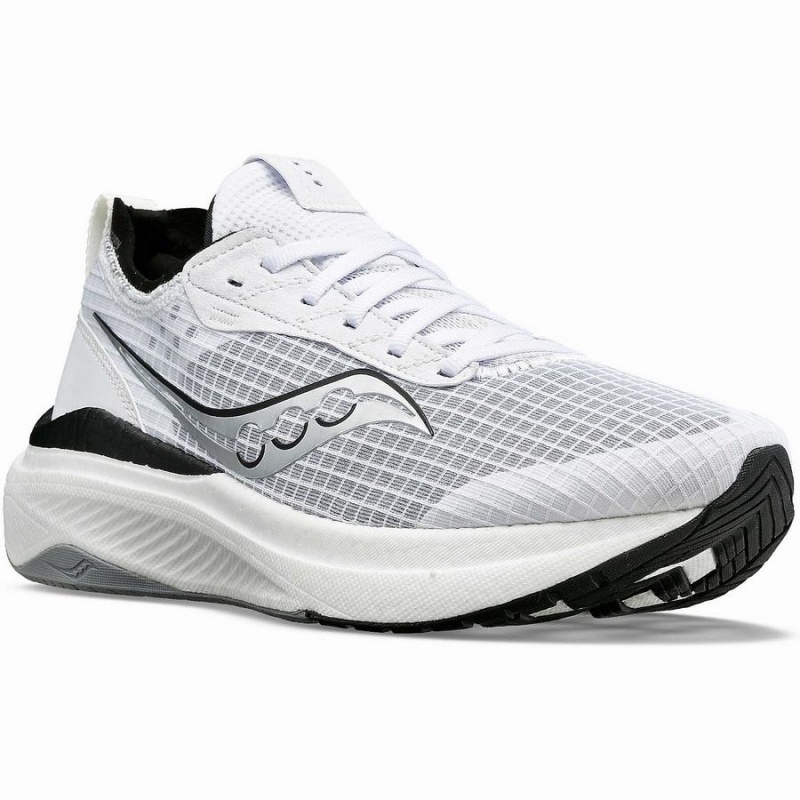 Women's Saucony Freedom Crossport Running Shoes White / Black | Australia S76805-L21