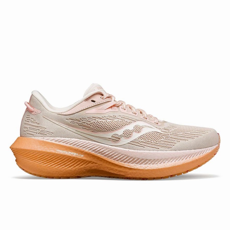 Women's Saucony Galentine's Day Triumph 21 Running Shoes Pink | Australia S82435-Q41