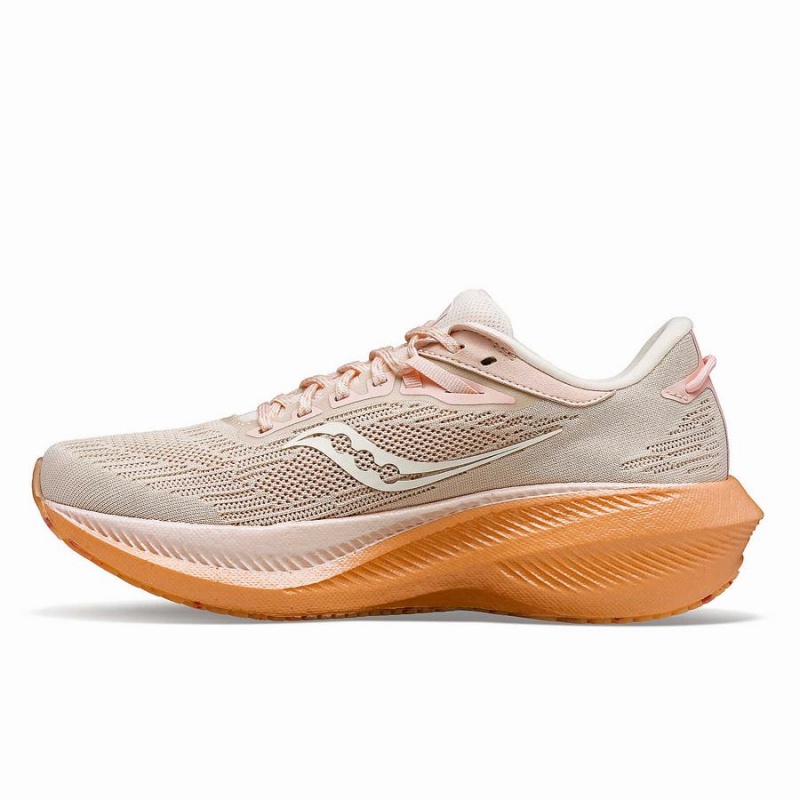 Women's Saucony Galentine's Day Triumph 21 Running Shoes Pink | Australia S82435-Q41