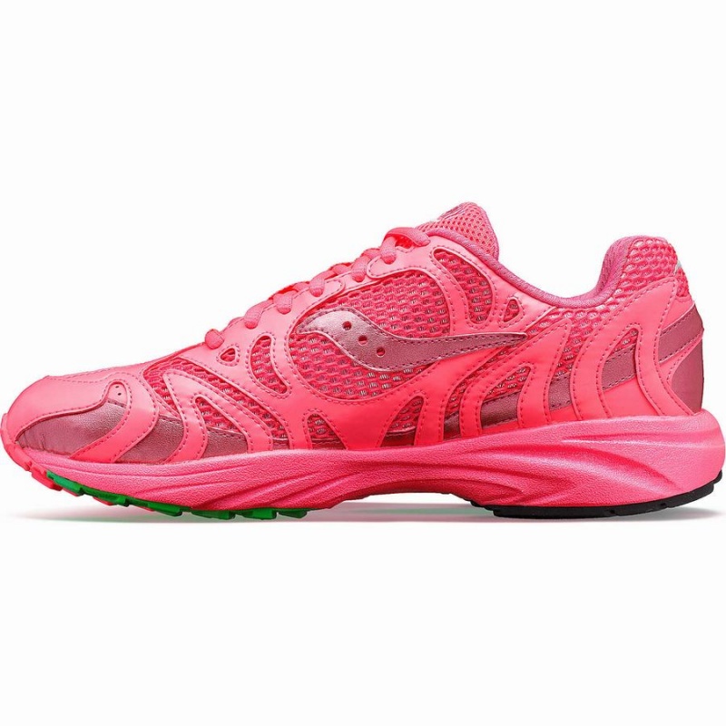 Women's Saucony Grid Azura 2000 Party Pack Sneakers Pink | Australia S61853-A26