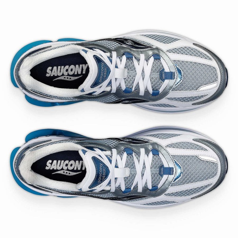 Women's Saucony Grid NXT Sneakers White / Light Blue | Australia S09374-G18