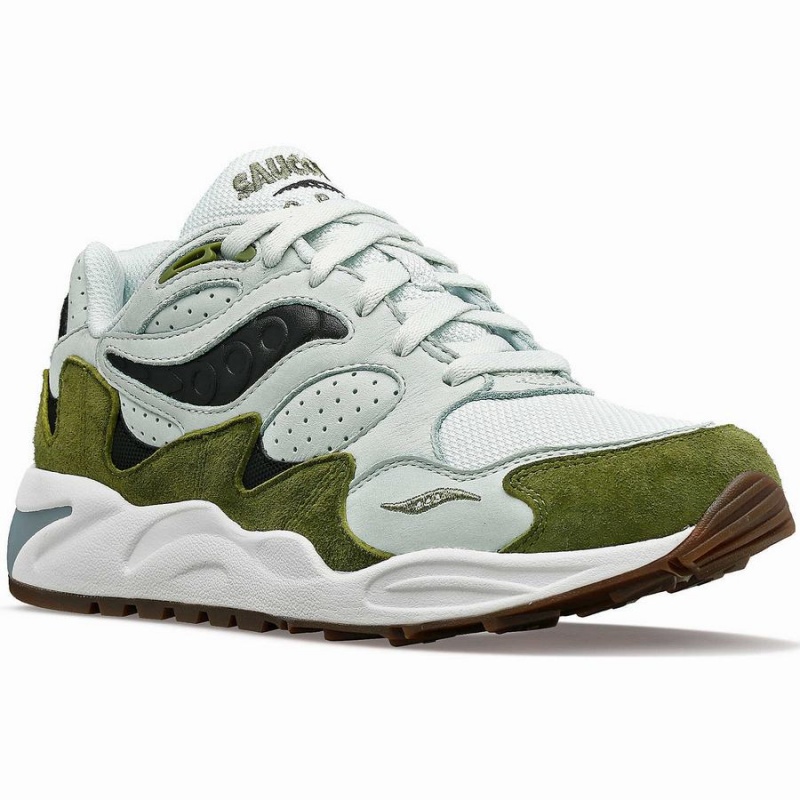 Women's Saucony Grid Shadow 2 Sneakers Green / Green | Australia S17983-K30