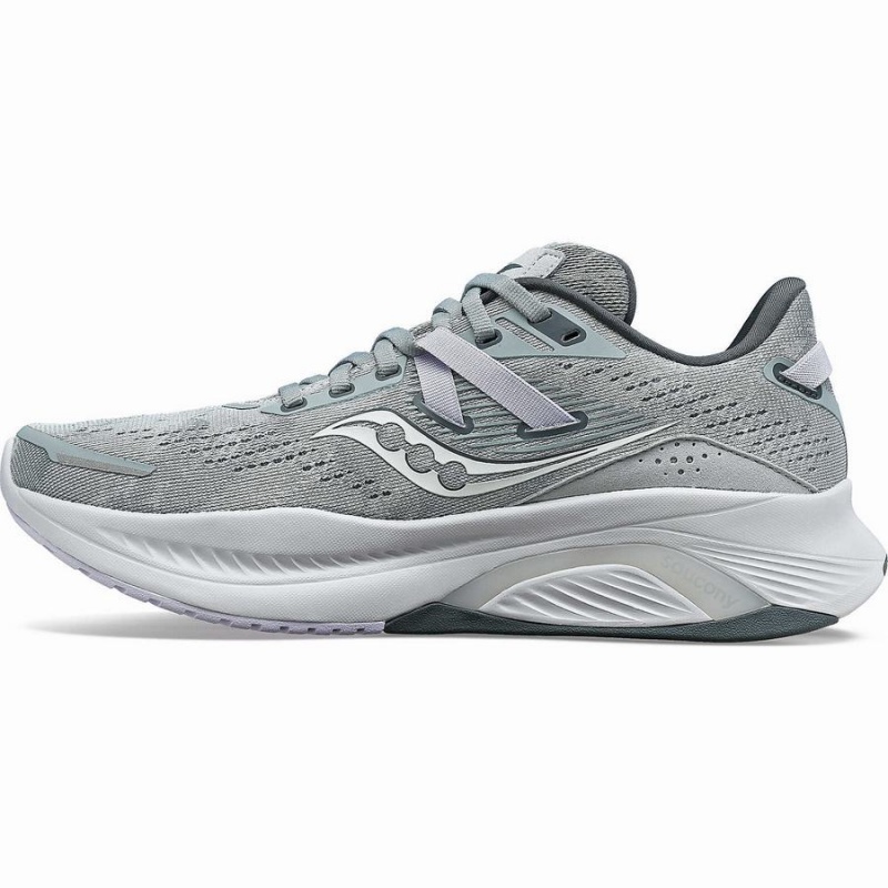 Women's Saucony Guide 16 Running Shoes Grey / Purple | Australia S45869-Y08