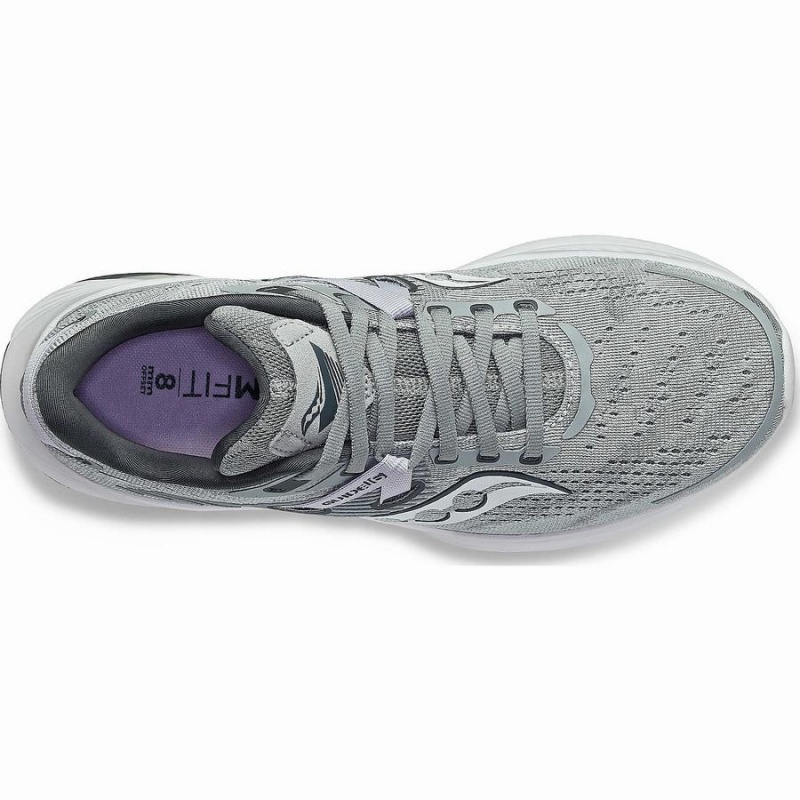 Women's Saucony Guide 16 Running Shoes Grey / Purple | Australia S45869-Y08