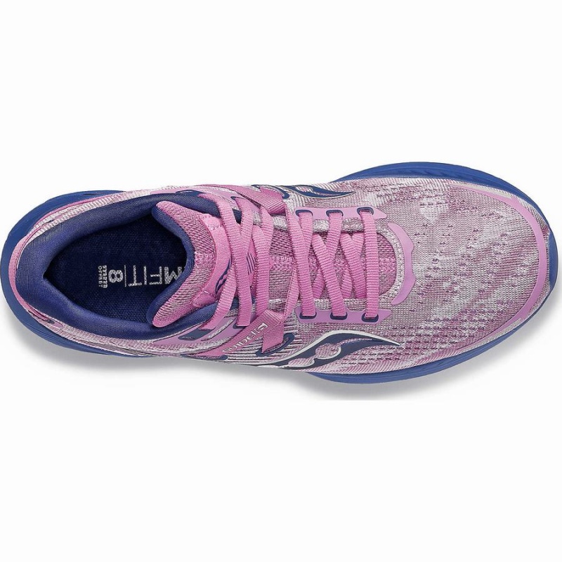 Women's Saucony Guide 16 Running Shoes Purple / Indigo | Australia S92145-W23