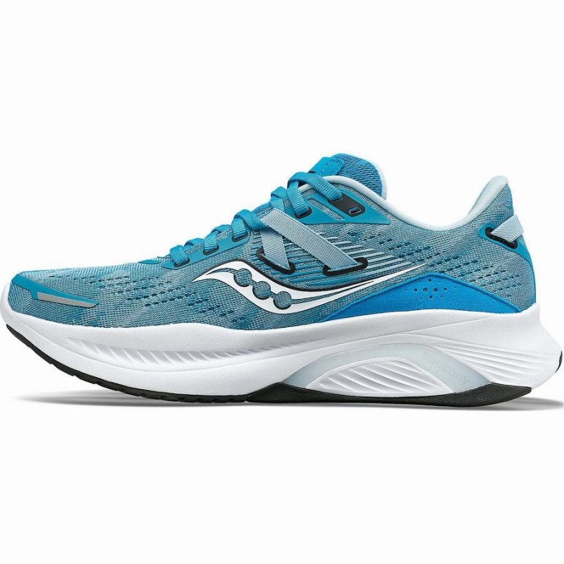 Women's Saucony Guide 16 Running Shoes Turquoise / White | Australia S61738-Q62