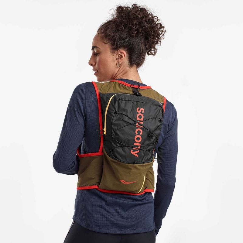 Women's Saucony Haul Lite Pack Bags Dark Olive | Australia S09518-N15