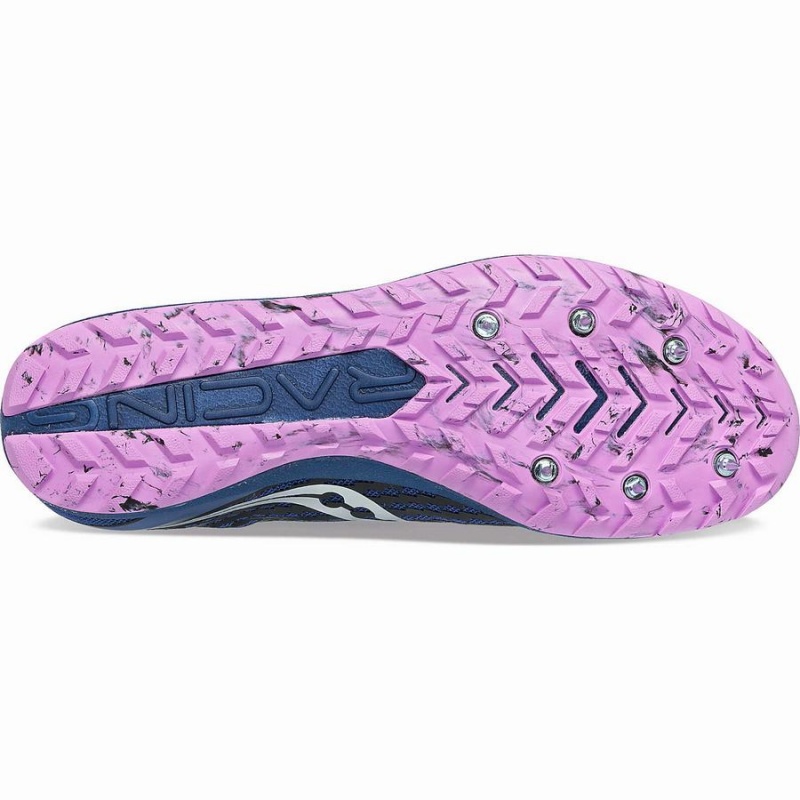 Women's Saucony Havok XC 3 Spike Track Spikes Indigo | Australia S12758-M10