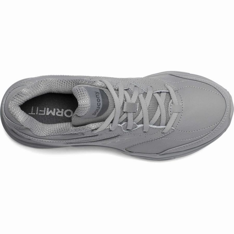 Women's Saucony Integrity Walker 3 Extra Wide Walking Shoes Grey | Australia S97825-R46