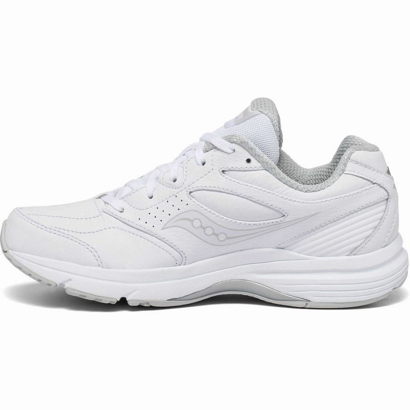 Women's Saucony Integrity Walker 3 Extra Wide Walking Shoes White | Australia S58072-Y25