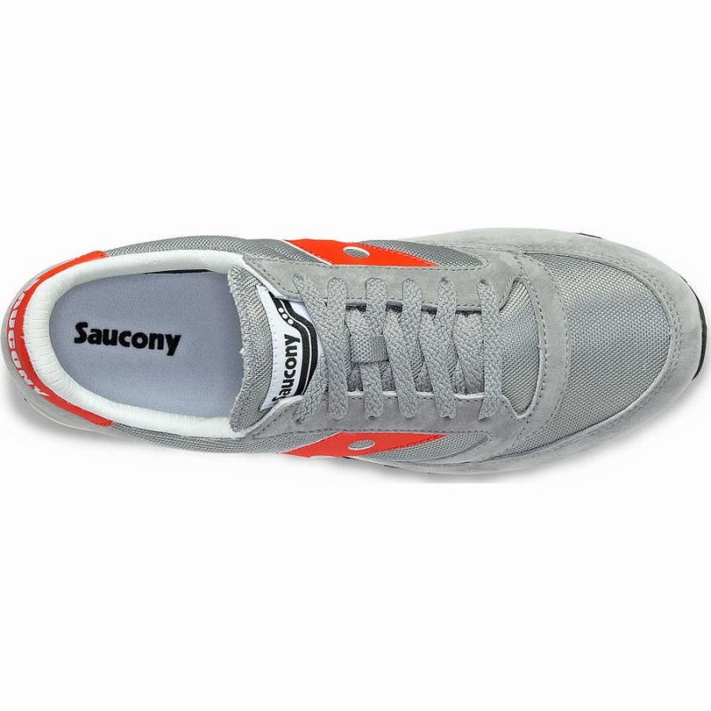 Women's Saucony Jazz 81 Sneakers Grey / Red | Australia S20594-K29