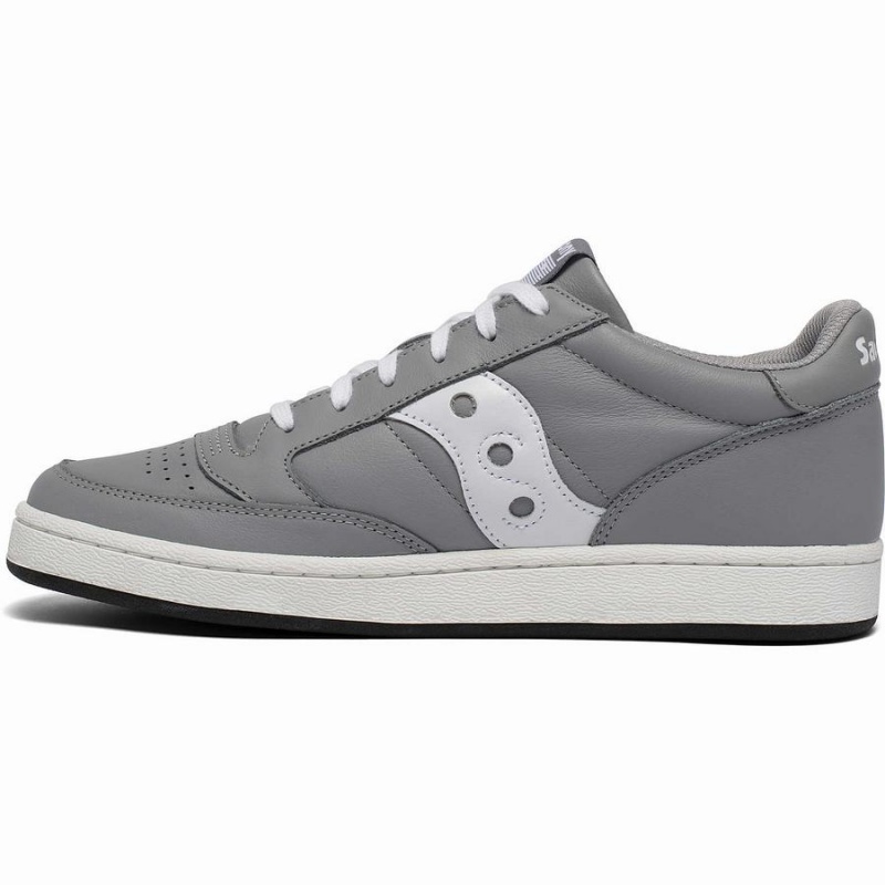 Women's Saucony Jazz Court Sneakers Grey / White | Australia S09352-L72