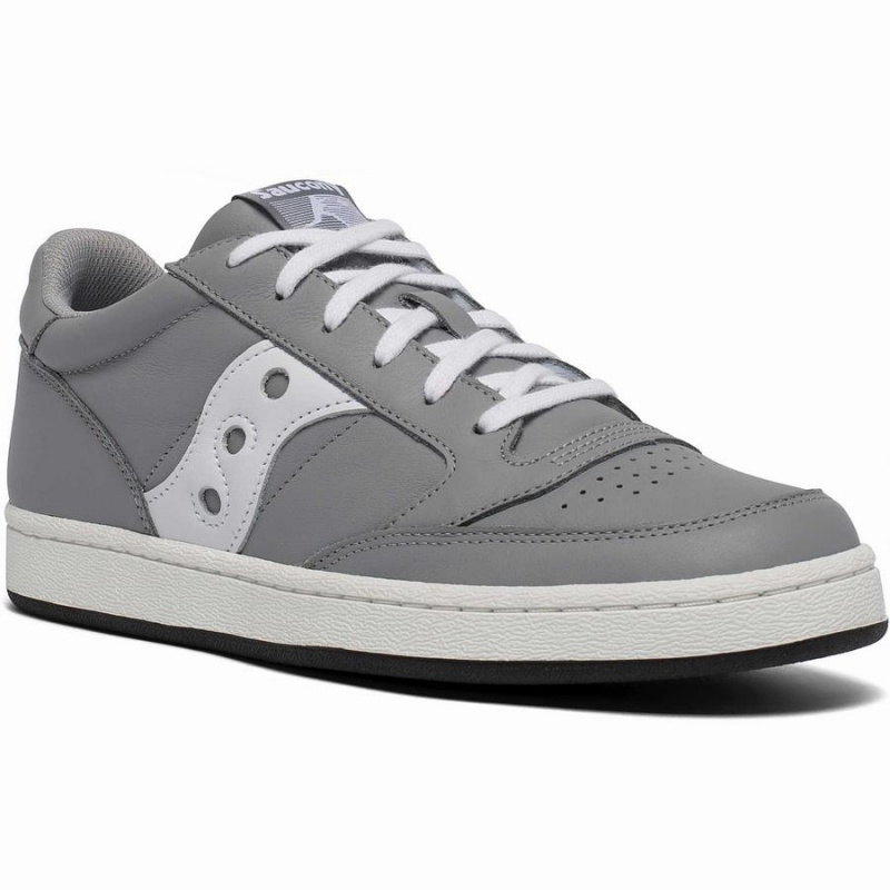 Women's Saucony Jazz Court Sneakers Grey / White | Australia S09352-L72