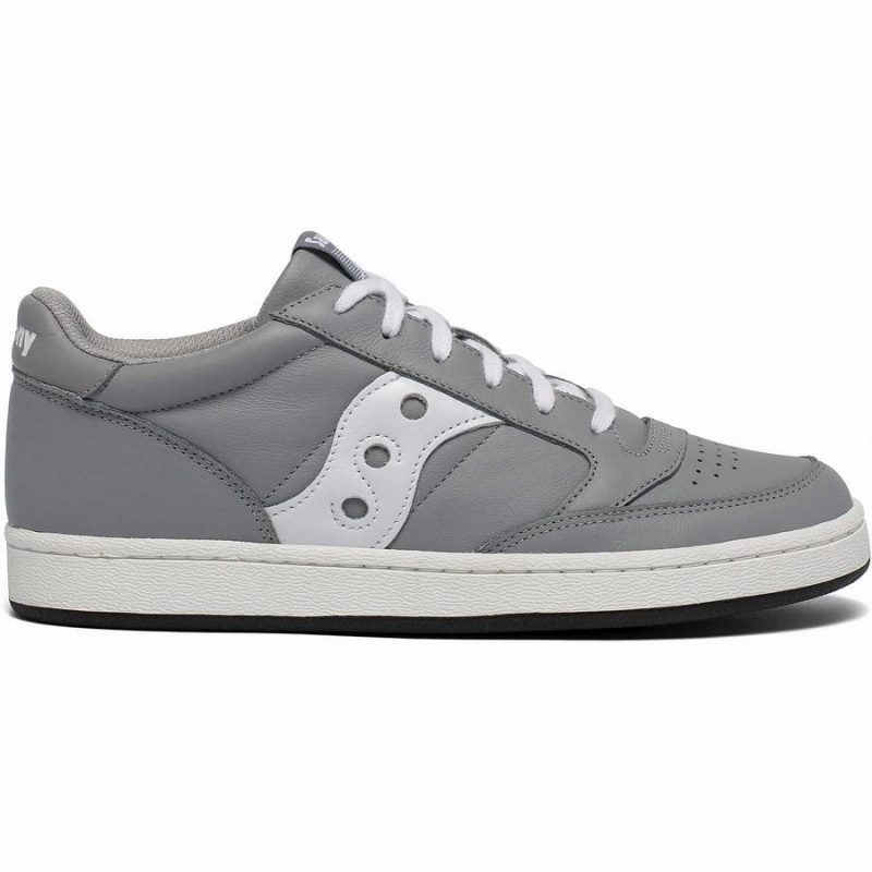 Women\'s Saucony Jazz Court Sneakers Grey / White | Australia S09352-L72