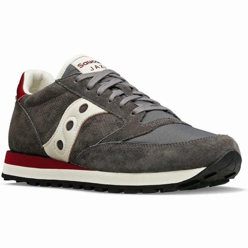 Women's Saucony Jazz Original Premium Sneakers Grey | Australia S20813-M12