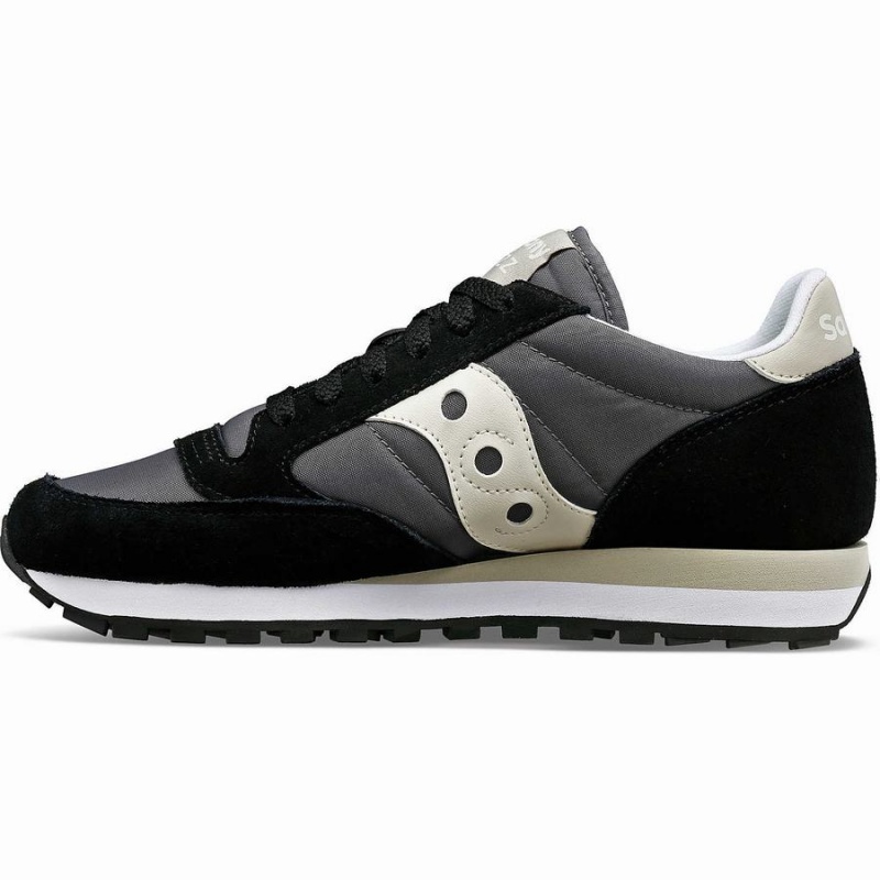 Women's Saucony Jazz Original Sneakers Black / Cream | Australia S29154-B03