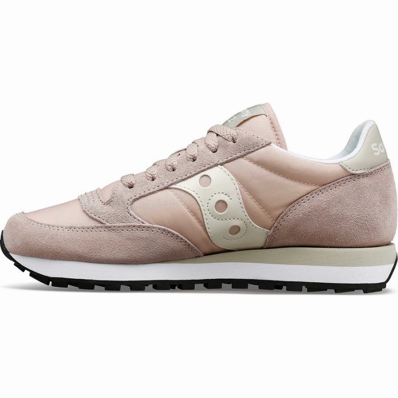 Women's Saucony Jazz Original Sneakers Pink / Cream | Australia S31946-V53