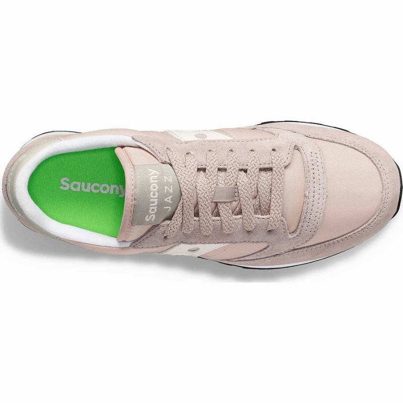 Women's Saucony Jazz Original Sneakers Pink / Cream | Australia S31946-V53