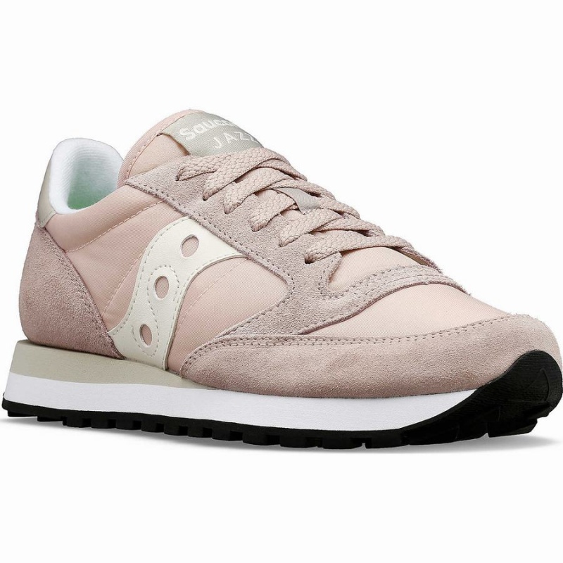 Women's Saucony Jazz Original Sneakers Pink / Cream | Australia S31946-V53