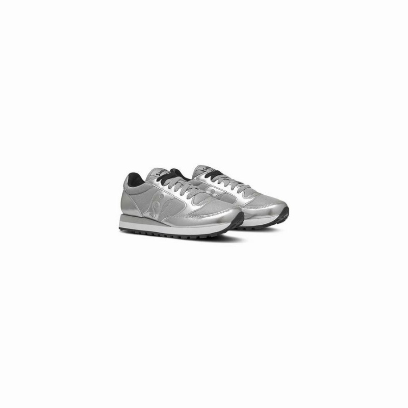 Women's Saucony Jazz Original Sneakers Silver | Australia S46751-Z34