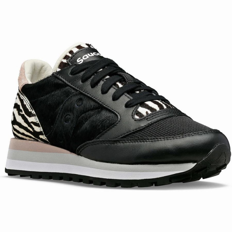 Women's Saucony Jazz Triple Sneakers Black | Australia S85374-E15