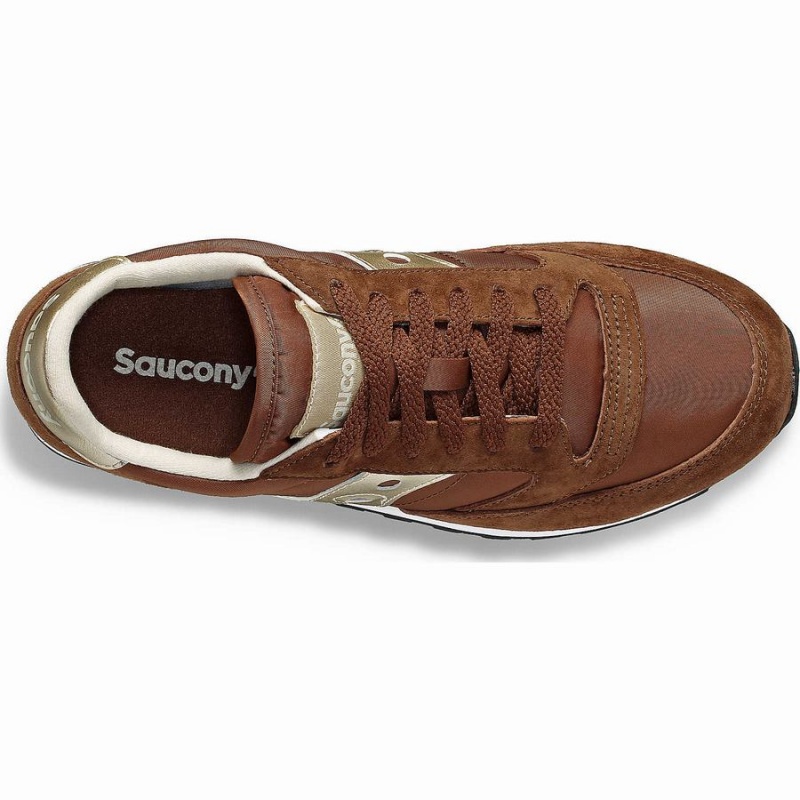 Women's Saucony Jazz Triple Sneakers Brown | Australia S16859-P10