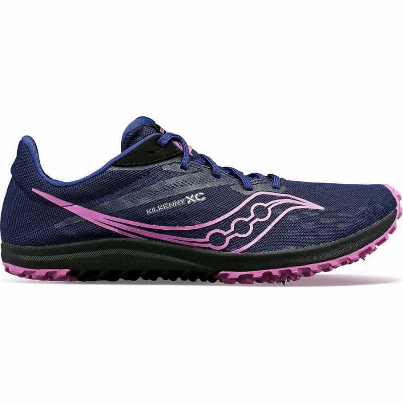 Women\'s Saucony Kilkenny XC9 Spike Track Spikes Indigo | Australia S84719-G07