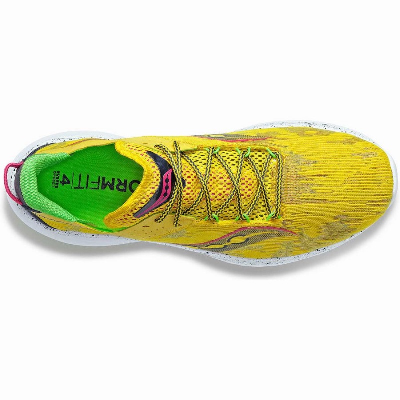 Women's Saucony Kinvara 14 Running Shoes Yellow | Australia S23805-B54