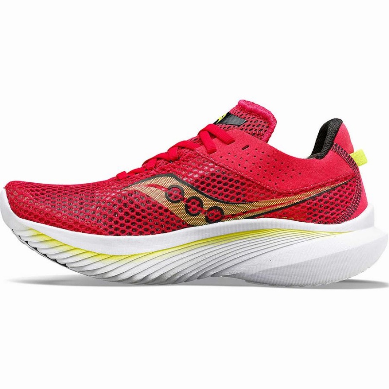 Women's Saucony Kinvara 14 Running Shoes Red / Rose | Australia S18309-N73