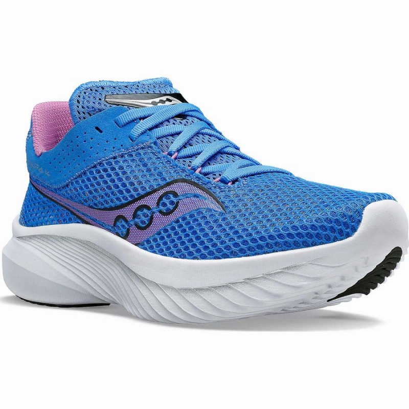 Women's Saucony Kinvara 14 Running Shoes Blue | Australia S19485-H95