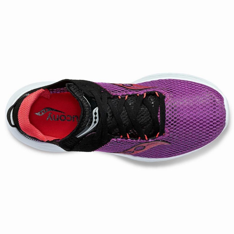 Women's Saucony Kinvara 14 Running Shoes Purple | Australia S04237-L93