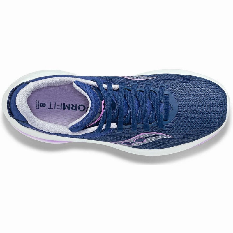 Women's Saucony Kinvara Pro Running Shoes Indigo / Purple | Australia S84103-A58