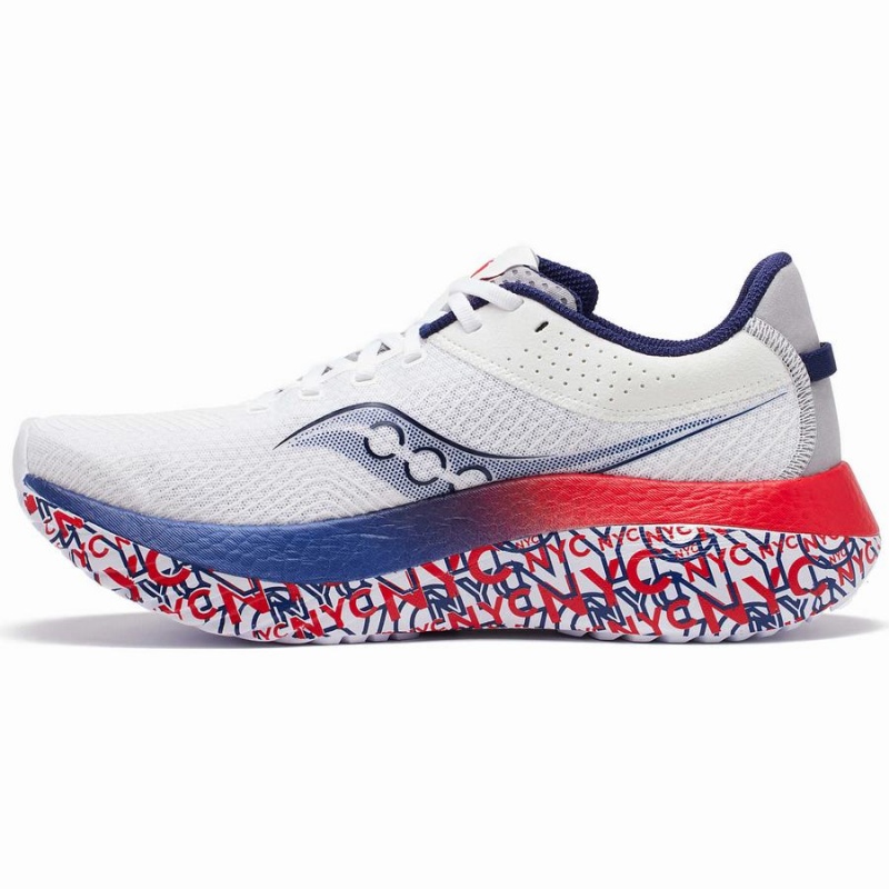 Women's Saucony NYC Kinvara Pro Running Shoes Blue / Navy | Australia S85204-D14